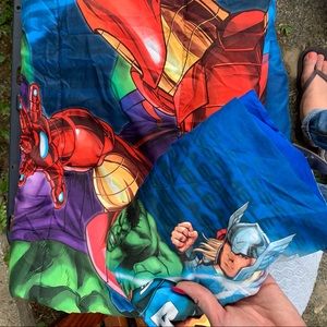 The avengers size full comforter